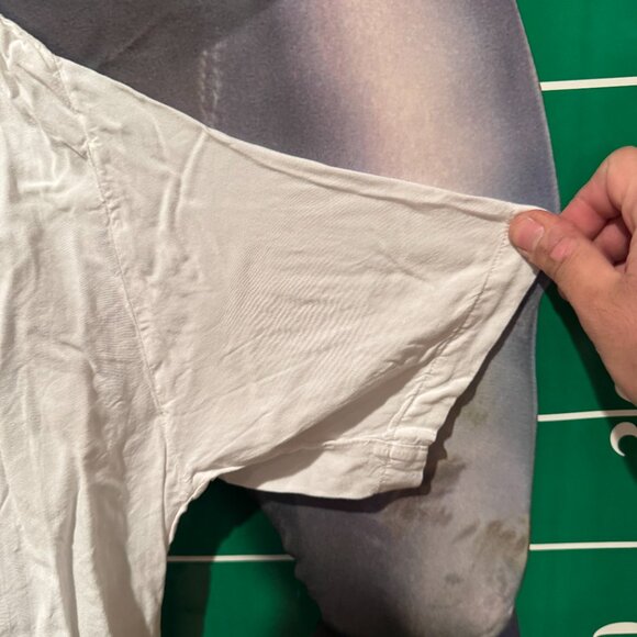 Vintage-Like Y2K Nirvana Kurt Cobain White Button Shirt (Men's 2XL) Hot Topic - Picture 2 of 11